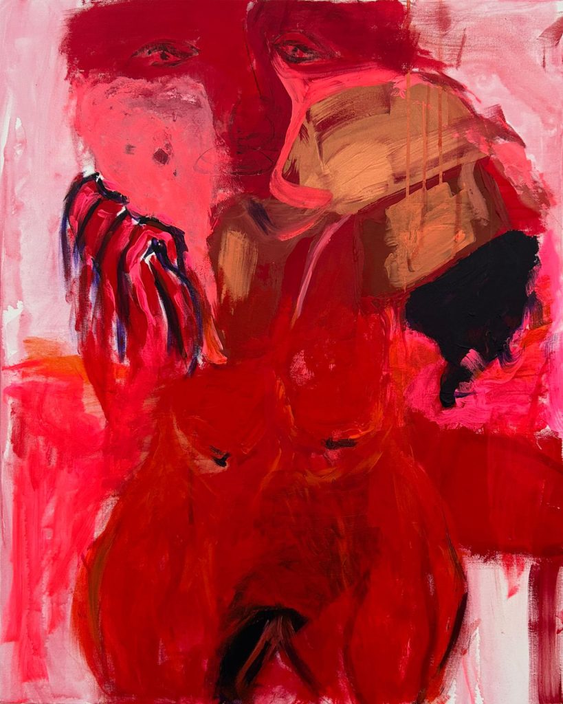 Acrylic Painting Brigitta Mahr 2025